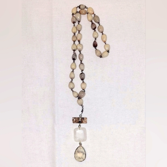 Imfibinga Natural Seed Beads, Oval Moonstone Prayer, Worry, Mediation Beads - Picture 2 of 6